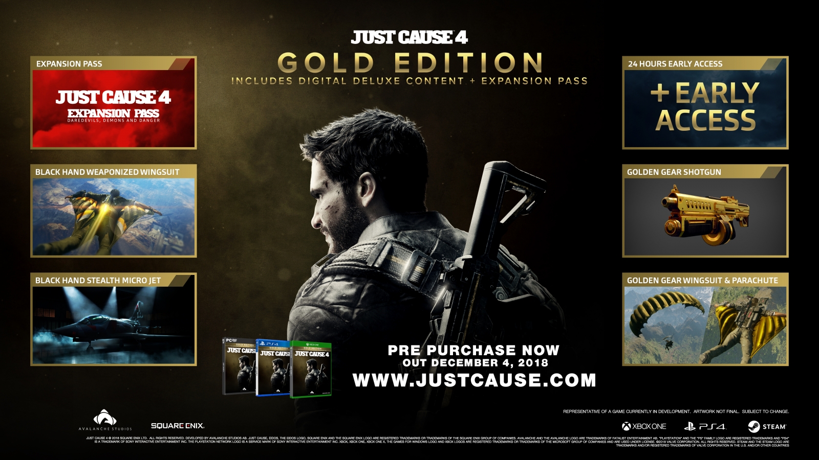 PS4 Just Cause 4 Gold Edition