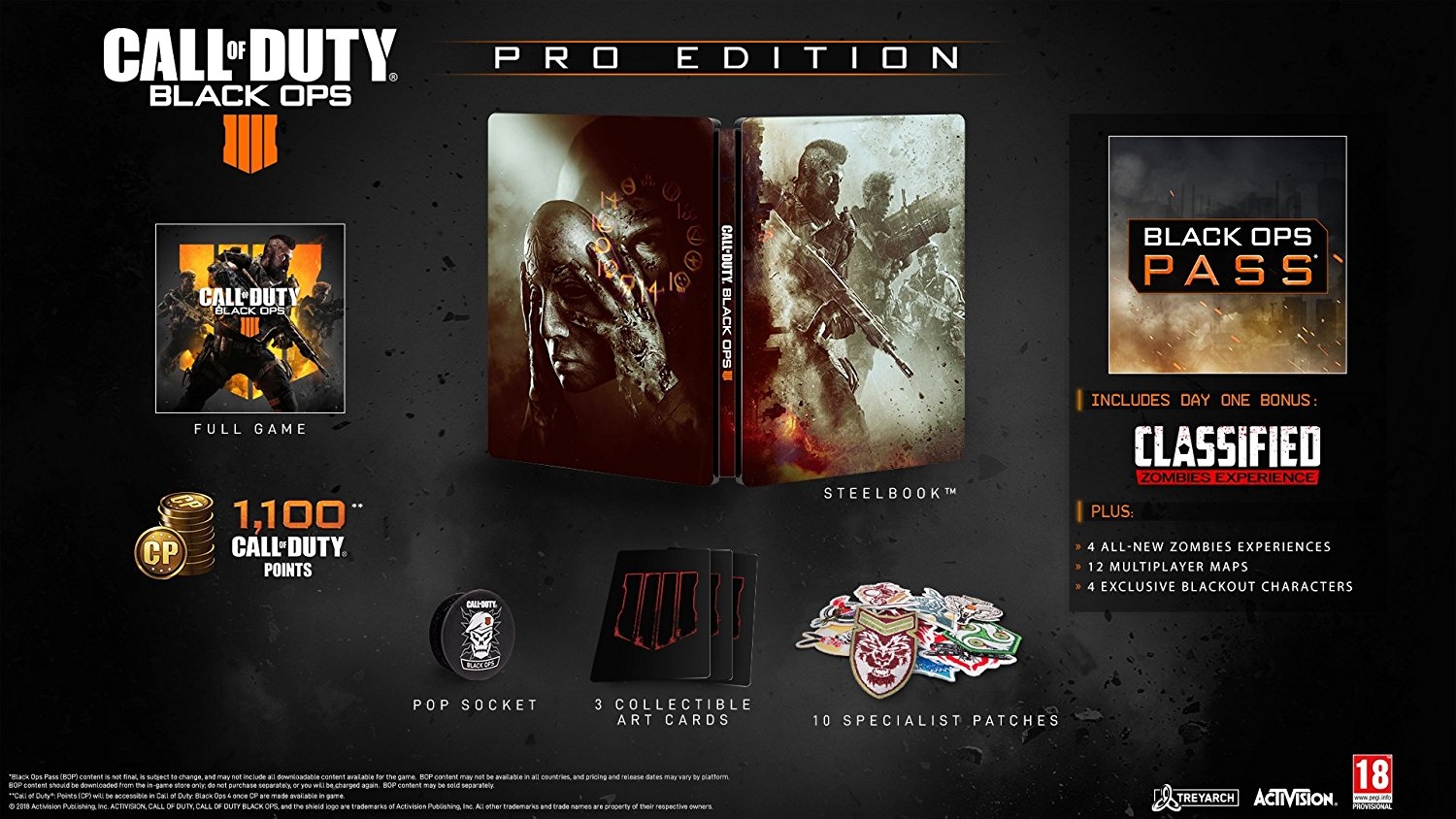 XBOXOne Call of Duty: Black Ops 4 Pro Edition