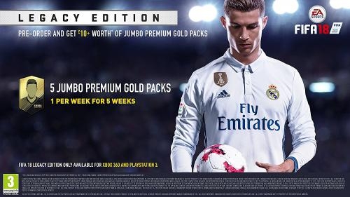 XBOX360 FIFA 18 Legacy Edition