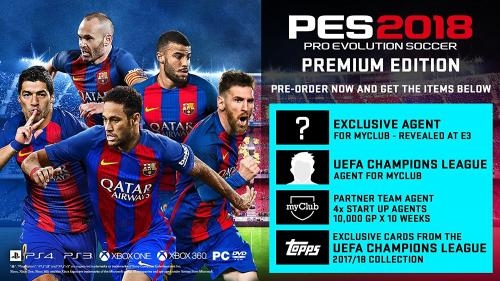 XBOXOne Pro Evolution Soccer 2018 Premium Edition