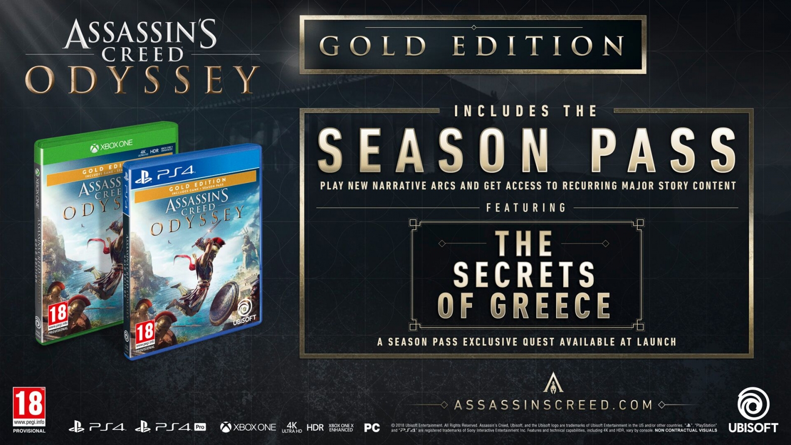 PS4 Assassin´s Creed Odyssey Gold Edition