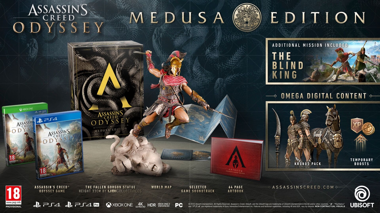 PS4 Assassin´s Creed Odyssey Medusa Edition