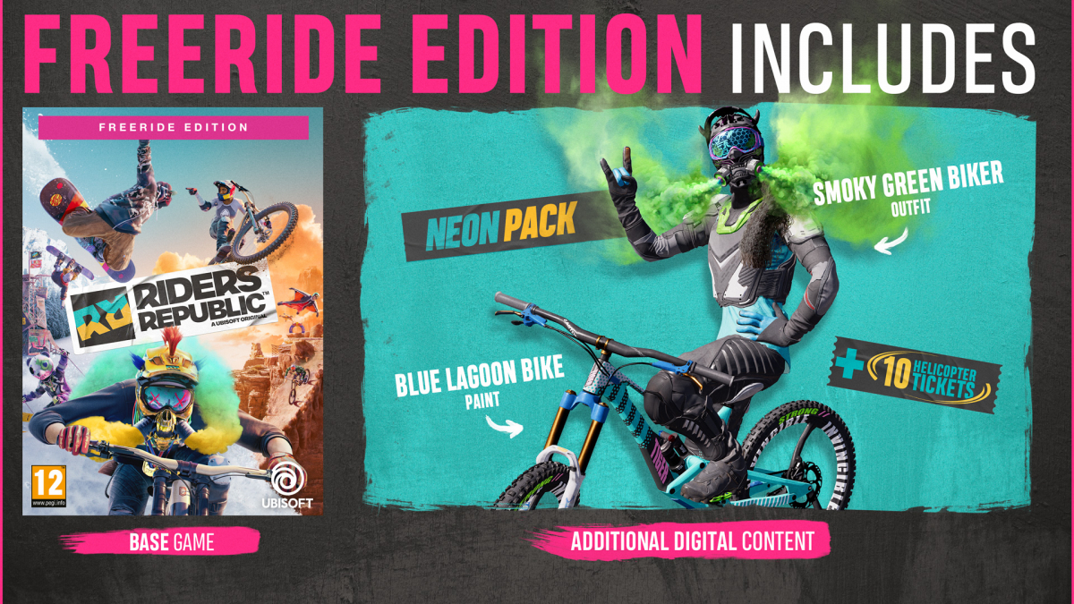 PS4 Riders Republic Freeride Edition