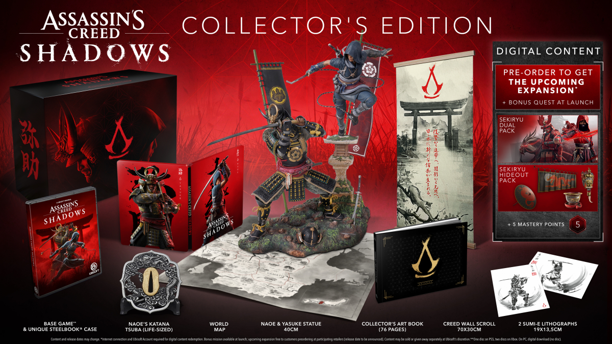 PS5 Assassin´s Creed Shadows Collector´s Edition