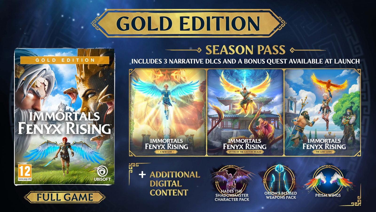 PS5 Immortals Fenyx Rising Gold Edition