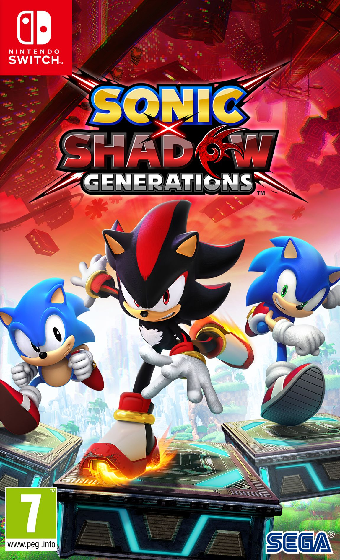 Switch Sonic X Shadow Generations