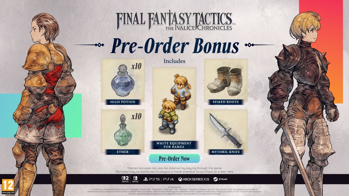 Switch Final Fantasy Tactics Ivalice Chronicles