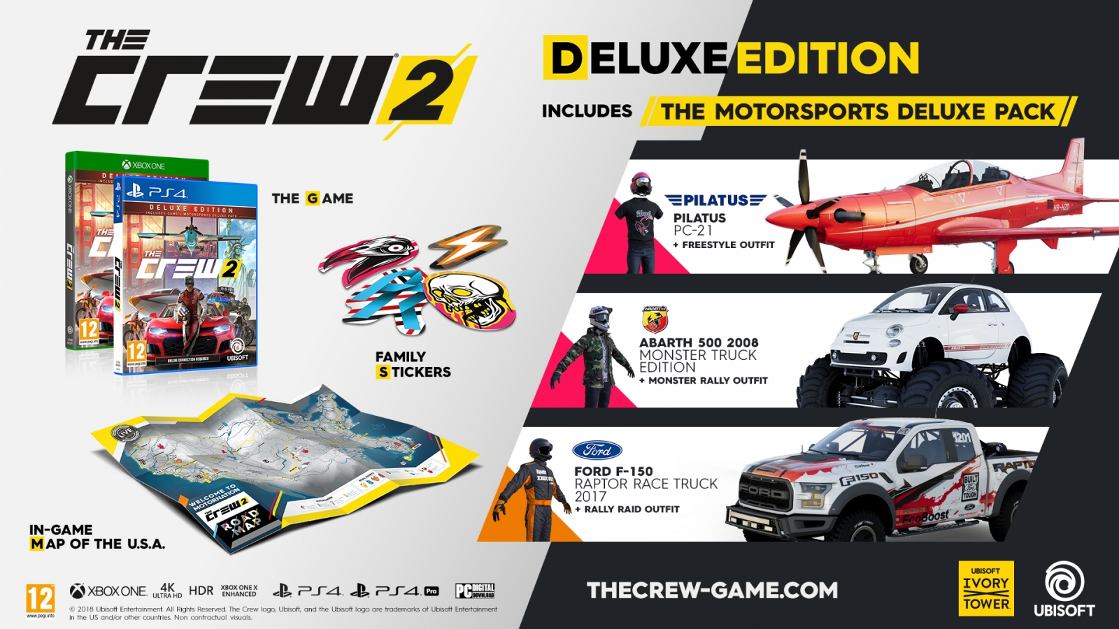 PS4 The Crew 2 Deluxe Edition