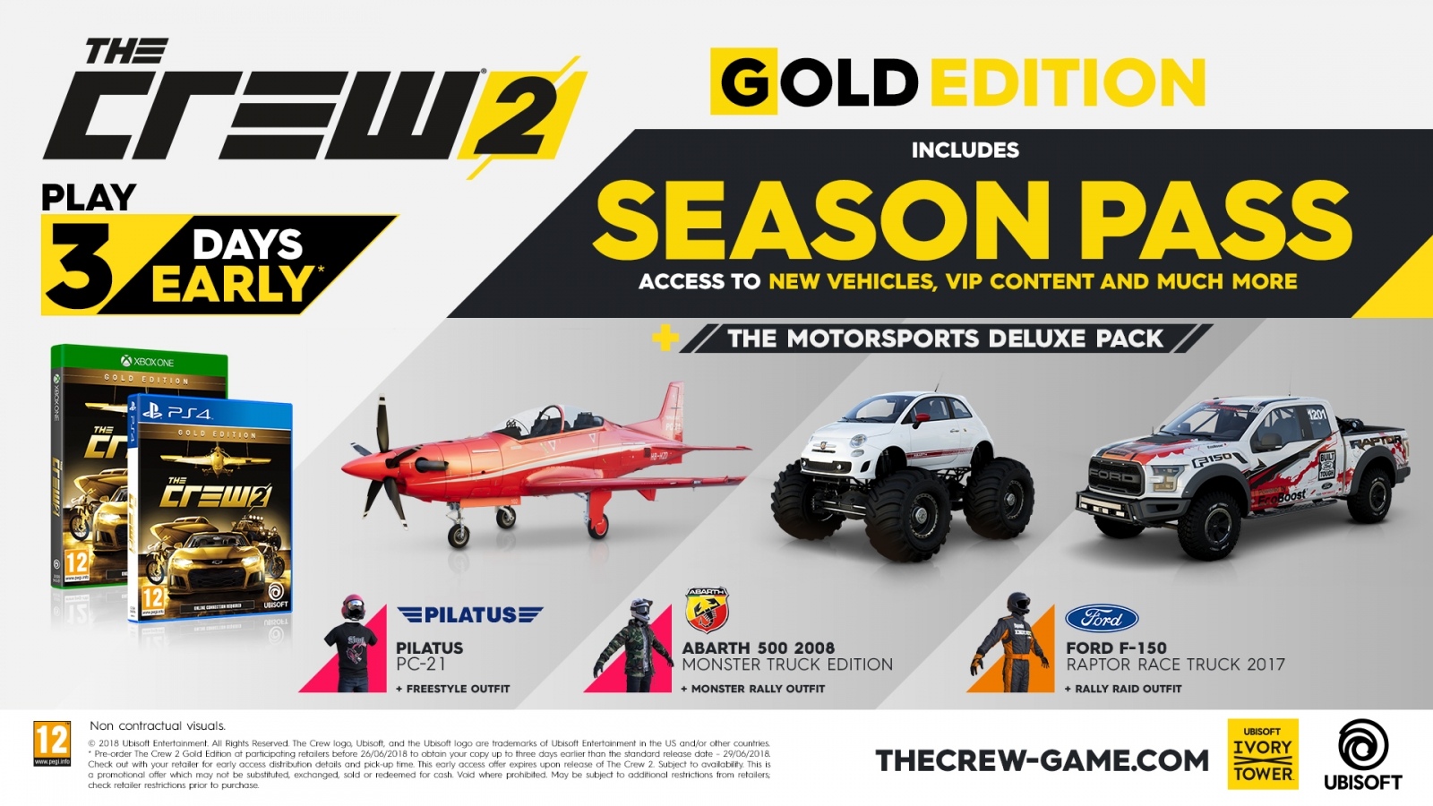 PS4 The Crew 2 Gold Edition