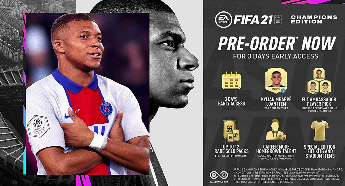 PS4 FIFA 21 Champions Edition