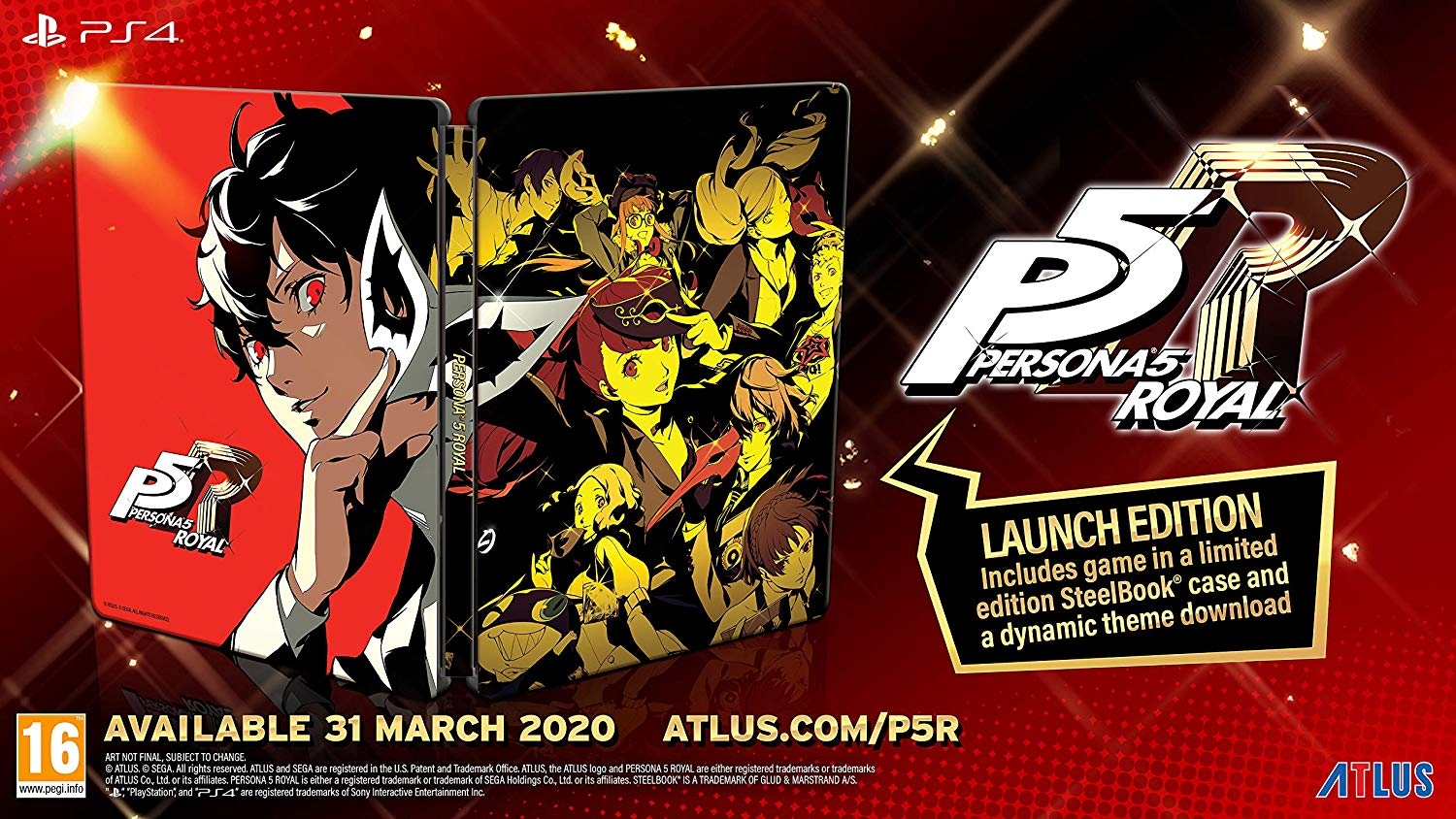PS4 Persona 5 Royale Launch Edition