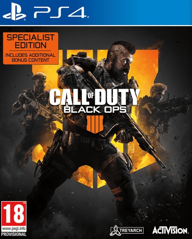 PS4 Call of Duty: Black Ops 4 Spetcialist Edition