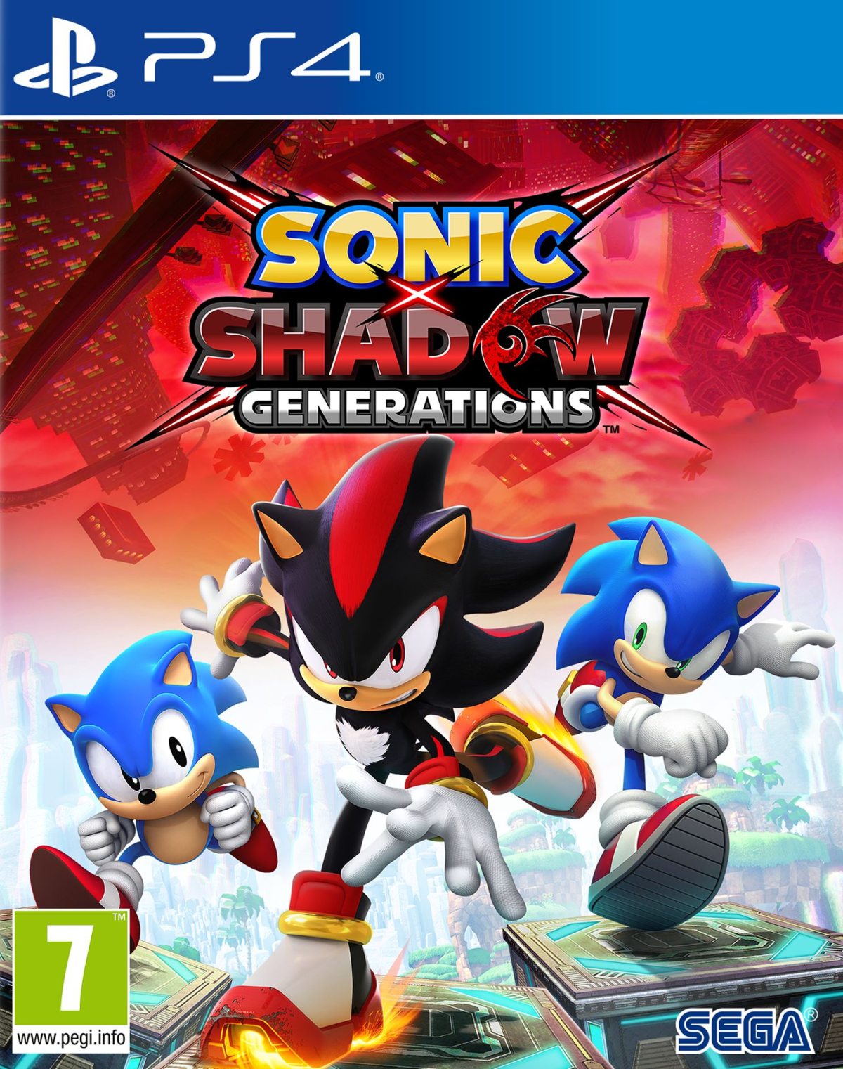 PS4 Sonic X Shadow Generations Day One Edition