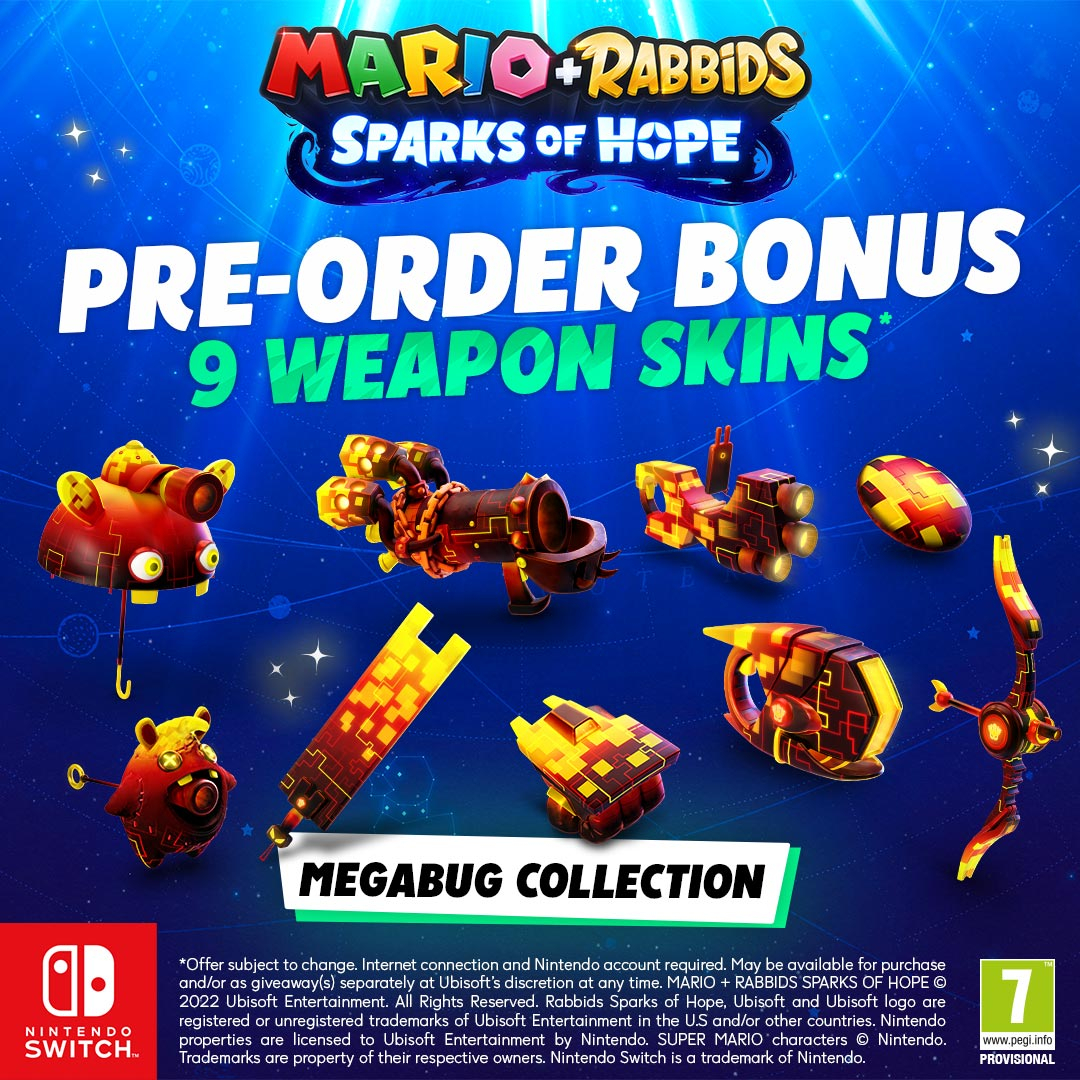 Switch Mario + Rabbids Sparks of Hope Gold Edition