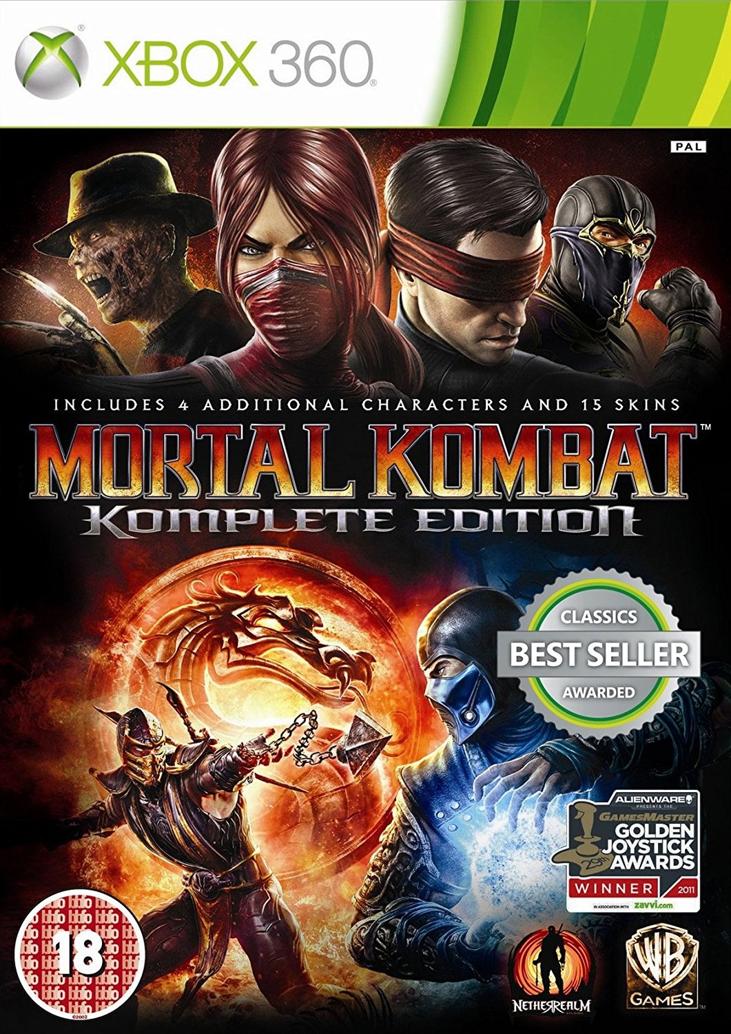 XBOX360 Mortal Kombat - Komplete Edition