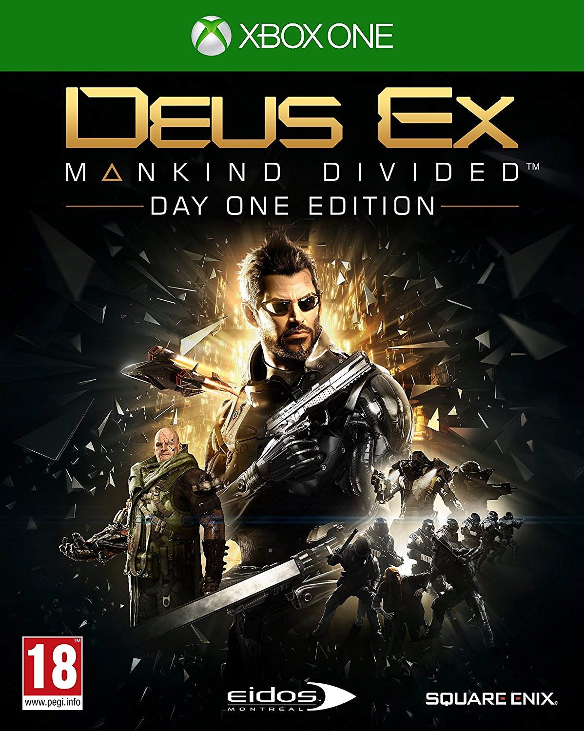 XBOXOne Deus Ex: Mankind Divided Day1 Edition